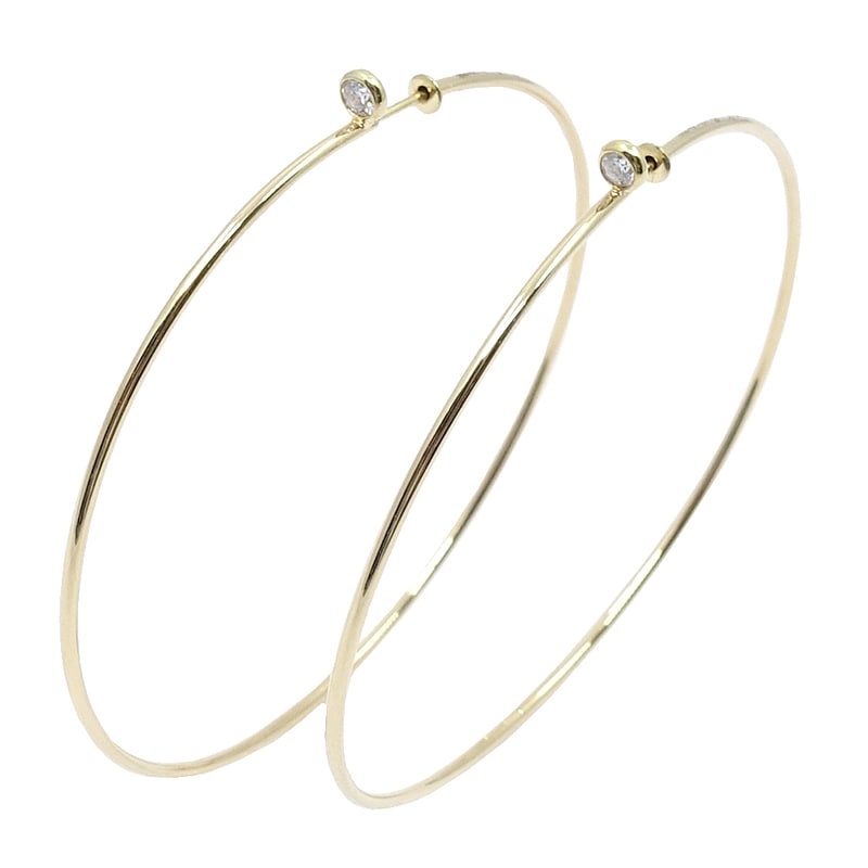 ��̾��ۡ�TIFFANY�ۥƥ��ե��ˡ� ��������ɥա��ץԥ��� ���륵���ڥ�åƥ� D0.10ct Au750 YG ��������������� ���� ��ǥ����� ��3.6g Ķ���������� ���ΤΤߡ���š�