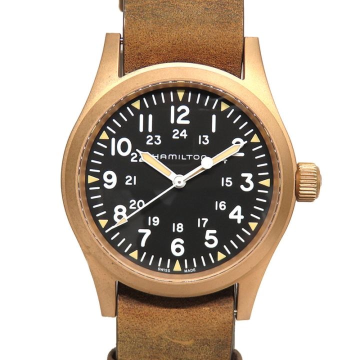 ��̾�Ų��ۡ�HAMILTON�ۥϥߥ�ȥ� �������ե������ �ᥫ�˥��� �֥��� 38MM H69459530 ������������š�