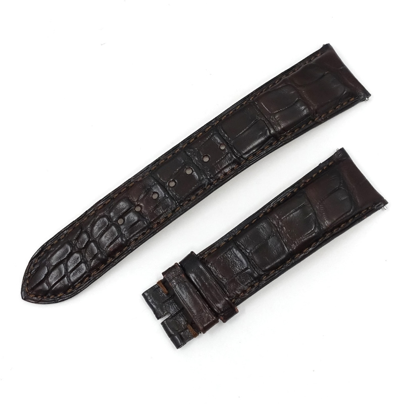 �ڱɡۡ�JAEGER LECOULTRE�ۥ��㥬���륯��� �����Х�� �٥�� �쥶�� �������� 21mm ���ȥ�å� �Х����դ� ��󥿥å� ���ΤΤߡ���š�