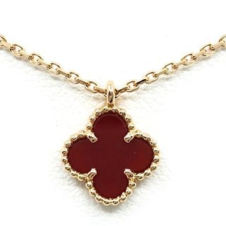 �ڱɡۡ�VAN CLEEF��ARPELS�ۥ����󥯥꡼�ա������ڥ� K18PG ���������ȥ���ϥ�֥� �ͥå��쥹 �ڥ����� �����ͥꥢ�� ���奨�꡼ VCARN59M00 ��ǥ���������š�