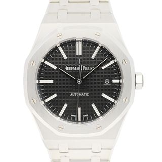 ��̾�Ų��ۡ�AUDEMARS PIGUET�ۥ����ǥޥԥ� ������륪���� 15400ST.OO.1220ST.01 �֥�å� SS ��ư���� ��� 41mm �ݾڽ��դ��ڥ᡼����OH�ѡۡ���š�