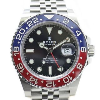 �ڱɡۡ�ROLEX�ۥ���å��� GMT�ޥ�����2 126710BLRO �֥�å� �֥롼 ��å� �ӻ��� ����ӥ꡼�֥쥹 SS �ڥץ� ��ư���� ��󥺡���š�