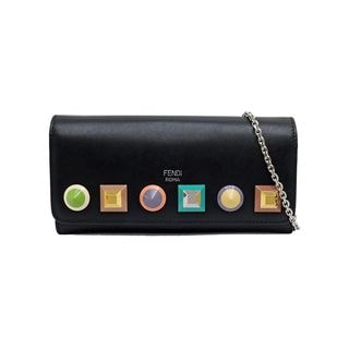 ��̾��ۡ�FENDI�ۥե���ǥ� �ޥ�������å� �������󥦥���å� Ĺ���� ���������Хå� 8M0365 �֥�å� �� ��ʪ����š�