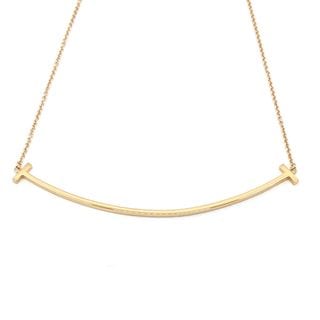 �ڱɡۡ�TIFFANY�ۥƥ��ե��ˡ� K18PG T���ޥ��� �ͥå��쥹 �顼�� �ڥ����� 750PG ���奨�꡼ ��ǥ���������š�