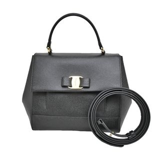 ��̾��ۡ�FERRAGAMO�ۥե��饬�� ������ �ܥ� ����꡼������ 2WAY �ϥ�ɥХå� �������� �֥�å� ������ɶ�� 21O012 753226 ��ǥ����� ����¾����š�