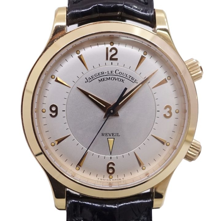 �ڱɡۡ�JAEGER LECOULTRE�ۥ��㥬���륯��� �ޥ��������ܥå��� �ӻ��� 144.2.94 750PG ���顼�� ����С�ʸ���� �ҳ��Х�� ��� �����Х�ɡ���š�