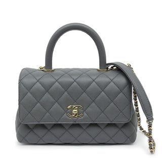 ��̾��ۡ�CHANEL�ۥ���ͥ� �����ϥ�ɥ� XS A92990 ���졼 �����ѥ󥴡���ɶ�� ����ӥ������� �������� �ϥ�� �������� �Хå� ��ǥ���������š�