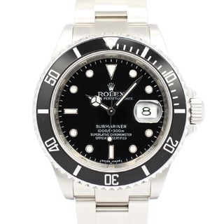 ��̾�Ų��ۡ�ROLEX�ۥ���å��� ���֥ޥ꡼�� �ǥ��� 16610 V�� �֥�å� SS ��ư���� ��� �롼��å� �ݾڽ��դ� 2010ǯ����š�