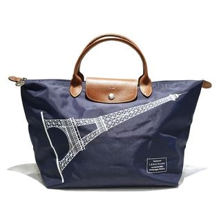 �ڱɡۡ�LONGCHAMP�ۥ��󥷥�� �롦�ץꥢ������ ���åե����� �ϥ�ɥХå� �ͥ��ӡ� ����С���� �� ��ǥ���������š�