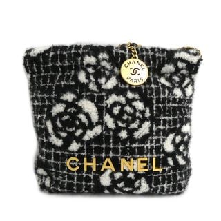 ��̾�Ų��ۡ�CHANEL�ۥ���ͥ� CHANEL 22 �ߥ� �ϥ�ɥХå� AS3980 ����ꥢ �����ߥ� ���㥬���� �֥�å��ߥۥ磻�� GD��� �������󥷥����� ��ǥ���������š�