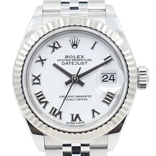 ��̾��ۡ�ROLEX�ۥ���å��� �ӻ��� �ǥ��ȥ��㥹��28 �ۥ磻�ȥ����� 279174 ������ SS/WG ����ӥ꡼�֥쥹 ��ư�� ���� ��ǥ����� �ݾڽ� 2020ǯ Ȣ�ڻž夲�ѡۡ���š�