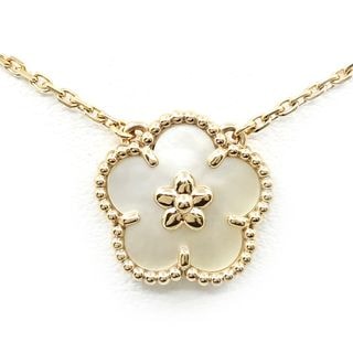 �ڱɡۡ�VAN CLEEF&ARPELS�ۥ����󥯥꡼�ա������ڥ� K18PG ��å������ץ�� �ץ��֥��å��� �ͥå��쥹 MOP 750PG VCARP9X100 ��ǥ���������š�