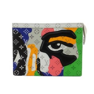  ��ŷ��ۡ�LOUIS VUITTON�ۥ륤�����ȥ� �ݥ����å� ������䡼���� LV �ݡ��ȥ졼�� ��Υ���� ������ɥХå� ����å��Хå� M82589 ��˥��å��� �����š�