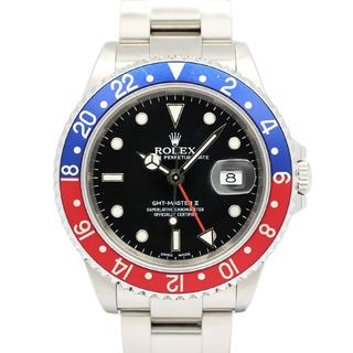 ��̾�Ų��ۡ�ROLEX�ۥ���å��� GMT�ޥ�����II 16710 K�� �֥�å� ���� SS ��ư���� ��� �ݾڽ��դ� 2002ǯ����š�