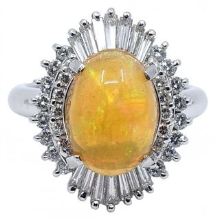 ��̾��ۡ�JEWELRY�ۥ��奨�꡼ ��� �ե����䡼���ѡ���2.90ct ������0.87ct ��11.5�� Pt900 �ץ���� ���顼���ȡ��� ��8.8g ���� ��ǥ����� ���ΤΤߡ���š�