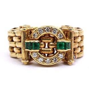 �ڱɡۡ�JEWELRY�ۥ��奨�꡼ ��� ���� K18YG ��������������� ��������� 0.10ct ������� 0.16ct ��11.2g 13�� ��ǥ����� ���ΤΤߡ���š�