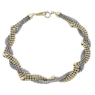 ��̾��ۡ�JEWELRY�ۥ��奨�꡼ �֥쥹��å� �Ӽ�����18.5cm K18YG/Pt850 ��������������� �ץ���� ����ӥǥ����� ��9.7g ���������꡼ Ķ���������� ���ΤΤߡ���š�