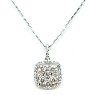 �ڱɡۡ�JEWELRY�ۥ��奨�꡼ �ͥå��쥹 �������� ��������� 0.722ct Pt900 Pt850 ����С� 3.4g ��ǥ����� ��ʪ ����¾����š�