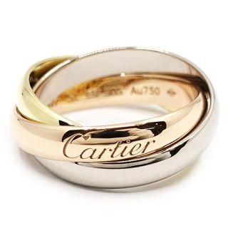 �ڱɡۡ�CARTIER�ۥ���ƥ��� K18YG WG PG �ȥ�˥ƥ� 3���顼 ��� ���� 750YG 3Ϣ ���奨�꡼ ��ǥ����� ��� �϶� ��Ϣ B4052751�ڻž夲�ѡۡ���š�