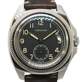 ��ŷ��ۡ�LONGINES�ۥ��󥸥� �ѥ����å� �ޥ����ƥå� �ܥå������ǥ������ L2.838.4.53.9 �֥�å� SS �쥶�� ��� �ӻ��� ��ư��������š�