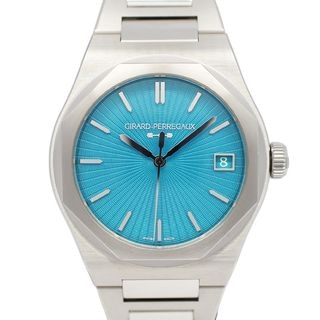 ��̾�Ų��ۡ�GIRARD PERREGAUX�ۥ��顼��ڥ르 ���쥢���� �����������֥롼 81010-11-3659 ��ư���� ��� 42mm �ݾڽ��դ� 2026ǯ����š�