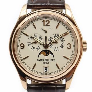 �ڱɡۡ�PATEK PHILIPPE�ۥѥƥå��ե���å� ����ץꥱ������� ���˥奢�륫������ 5146R-001 �����ܥ꡼ �ӻ��� �ԥ󥯥������ K18PG ��ư���� ��󥺡���š�
