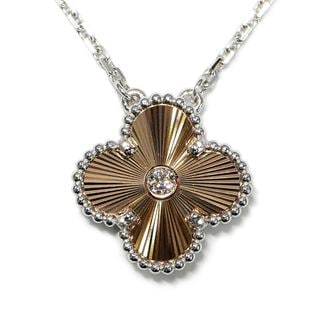 ��̾��ۡ�VAN CLEEF&ARPELS�ۥ����󥯥꡼�ա������ڥ� ������ơ�������ϥ�֥� �ͥå��쥹 ���襷�� 24ǯ �ۥ�ǡ� VCARPNTH00 750 WG PG ��7.3g����š�