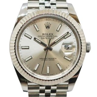 ��ŷ��ۡ�ROLEX�ۥ���å��� �ǥ��ȥ��㥹�� 41 126334 ������ ����С� �С� ����ӥ꡼ SS WG ��� ��ư���� �ݾڽ��դ� 2019ǯ �ӻ��ס�OH���ž夲�Ѥߡۡ���š�