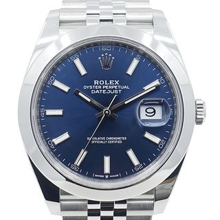 ��̾��ۡ�ROLEX�ۥ���å��� �ӻ��� �ǥ��ȥ��㥹��41 126300 �֥饤�ȥ֥롼 SS ����ӥ꡼�֥쥹 ��ư���� �����ॷ�ꥢ�� ���� ��� �ݾڽ� 2025ǯ Ȣ�ڻž夲�ѡۡ���š�