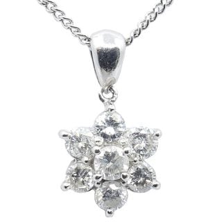��̾��ۡ�JEWELRY�ۥ��奨�꡼ �ͥå��쥹 D1.00ct ��44cm Pt850/Pt900 �ץ���� ��7.5g ���� ��ǥ����� ¤ʾ�ɸ���ޡ��� �ۡ���ޡ��� ������ ���ΤΤߡ���š�