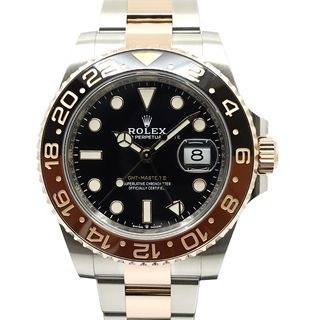 �ڱɡۡ�ROLEX�ۥ���å��� GMT�ޥ�����2 40mm 126711CHNR �����ॷ�ꥢ�� SS PG ����� �֥�å�ʸ���� ��� ���� Ȣ �ݾڽ�ڻž夲�ѡۡ���š�