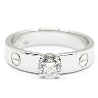 �ڱɡۡ�CARTIER�ۥ���ƥ��� K18WG �ߥ˥�� ����ơ��� ��������� ��� ���� SM 750WG ���奨�꡼ ��ǥ����� N4722850 LOVE�ڻž夲�ѡۡ���š�