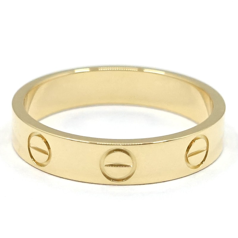 �ڱɡۡ�CARTIER�ۥ���ƥ��� K18YG �ߥ˥�� ���⡼���ǥ� SM ��� ���� 750YG B4085050 ��ǥ������ڻž夲�ѡۡ���š�