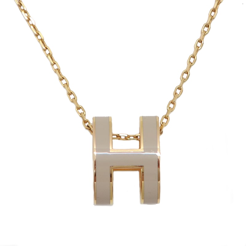 ��ŷ��ۡ�HERMES�ۥ���᥹ �ͥå��쥹 �ݥå�H �ޥ��󥰥�å� ��������������� H���� �쥮��顼������ H147992F ��ǥ����� �ڥ����ȡ���š�