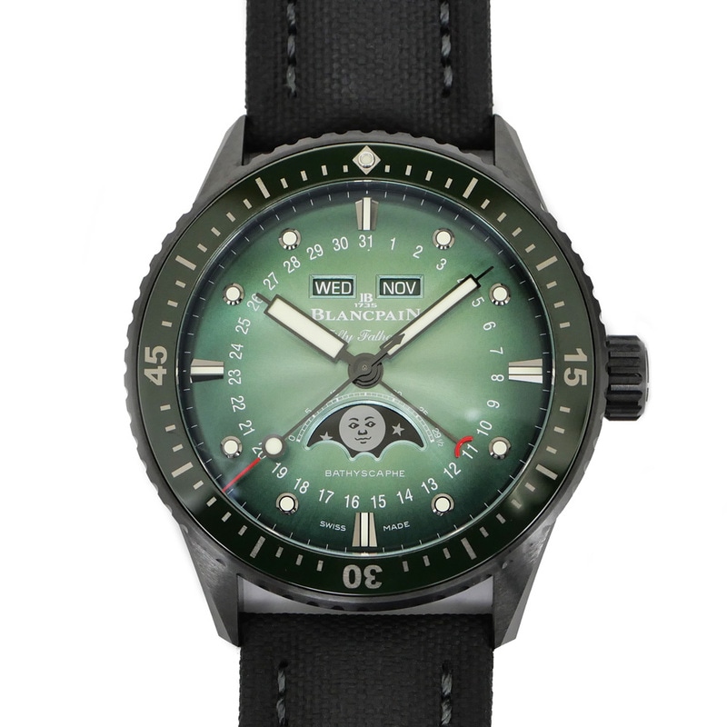 ��̾��ۡ�BLANCPAIN�ۥ֥��ѥ� �ե��եƥ��ե����ॹ �Х��������� ����ץ꡼�ȥ������� �ࡼ��ե����� 5054-0153-B52A ���꡼�� �ӻ��� ��ư�� ��󥺡���š�