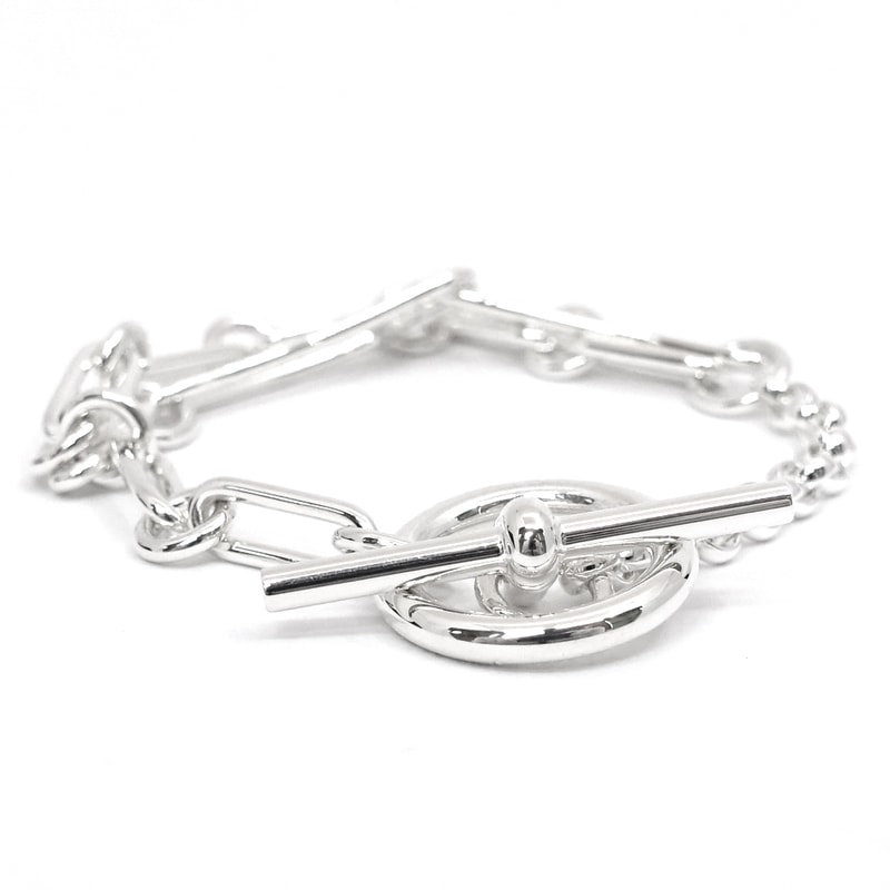 �ڱɡۡ�HERMES�ۥ���᥹ Ag925 �������̥��󥯥� �ѥ� �֥쥹��å� SV925 ����С� ��� ��ǥ����� ���奨�꡼����š�