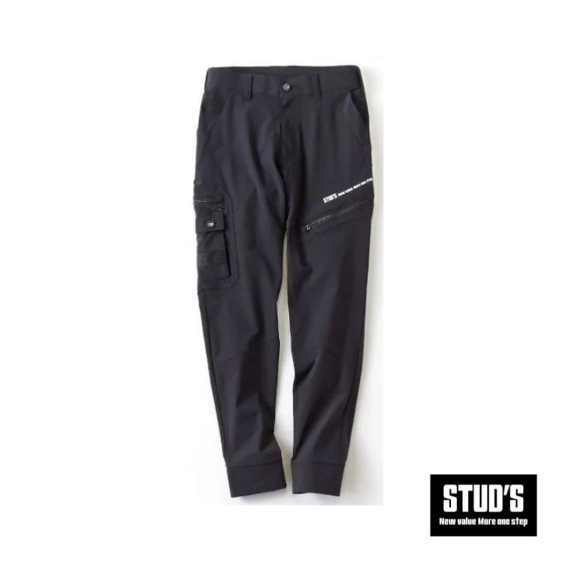 スタッズ（STUD'S）スリムフィット ストレッチデニムカーゴパンツ