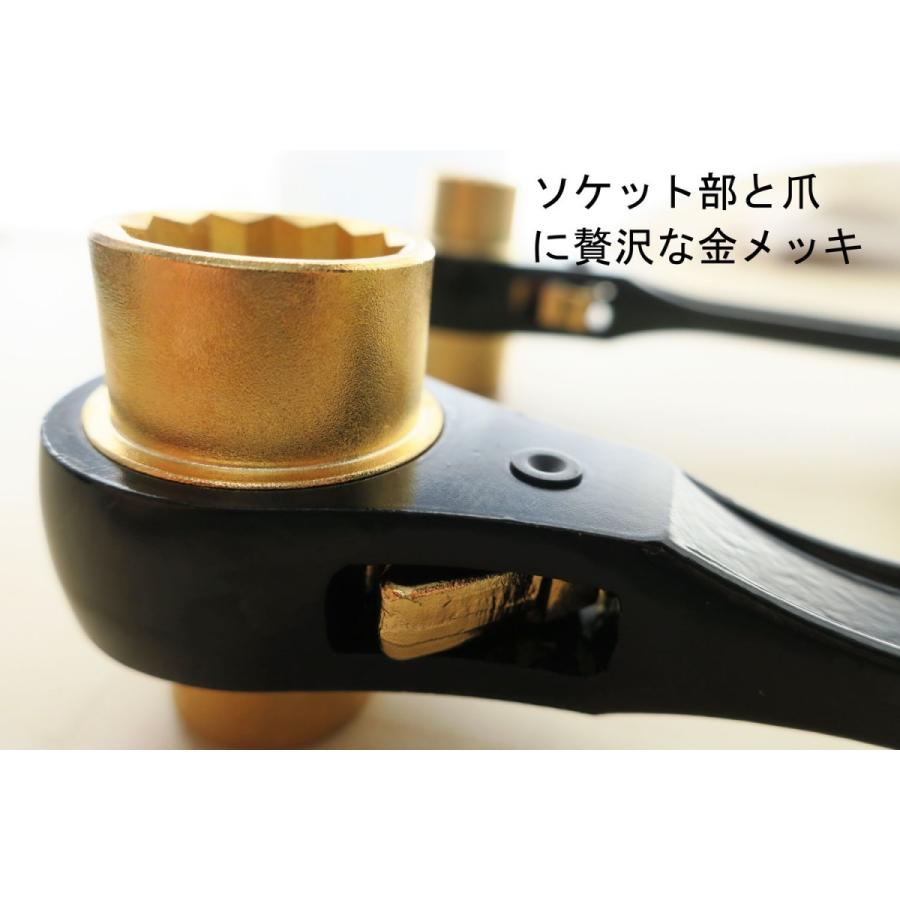 トップ工業 TOP 黒金ラチェットレンチ