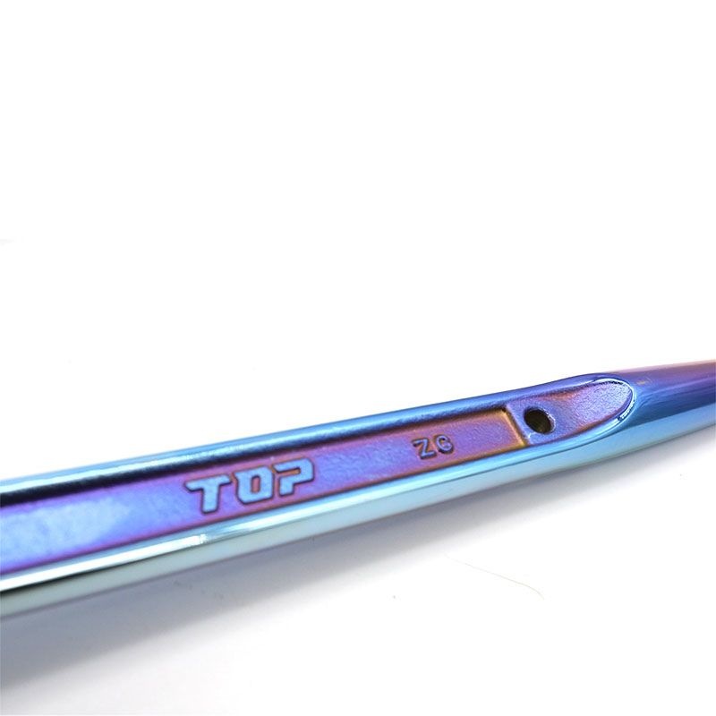 TOP 両口ラチェットレンチ 17×21 イオンプレーティング青色 限定色