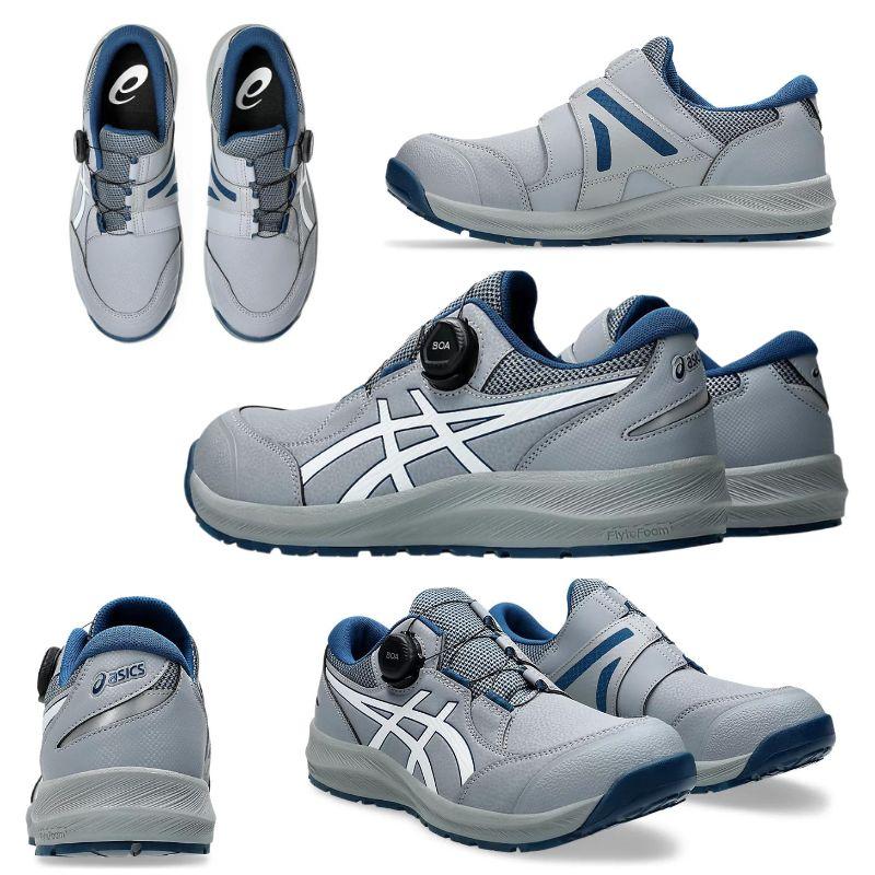 アシックス 安全靴 CP309-020 BOA シートロック ホワイト ローカット