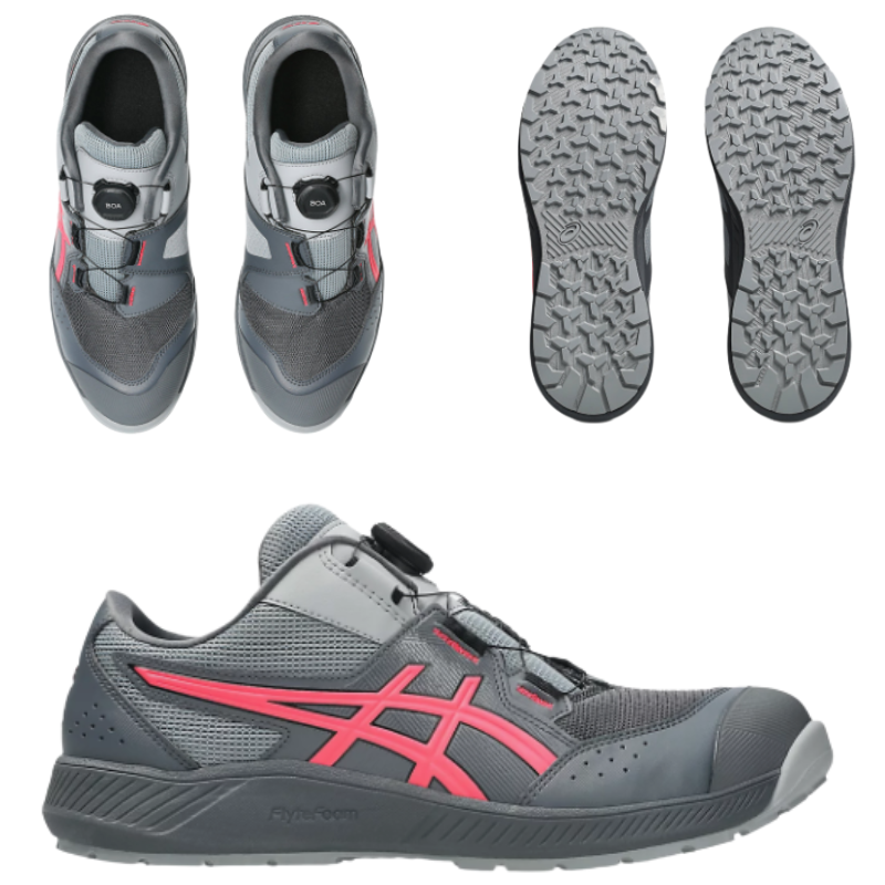 asics アシックス CP228-020 キャリアグレー×ディーバピンク 2026年