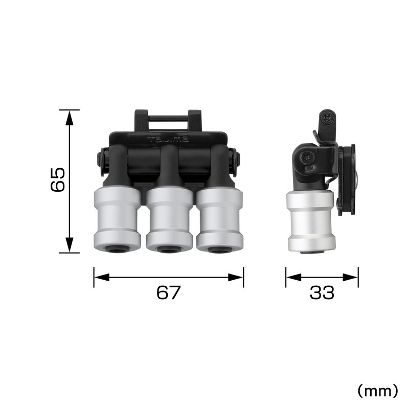 Tajima タジマ セフ工具ホルダー ビットホルダー 3連 SFKHI-BH3