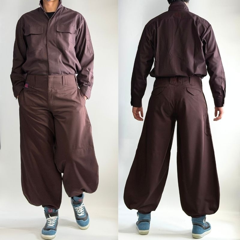 ズボンのみ】蕨上田 超超ロング オリジナル鳶服 レギュラータイプ