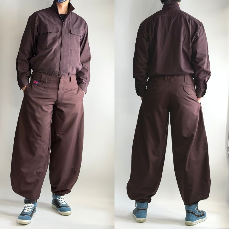 上下セット】蕨上田 超超ロング オリジナル鳶服 ローライズ