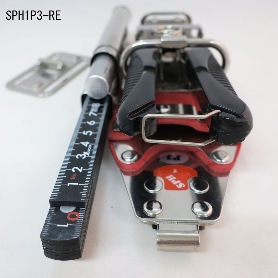 MIKI SPH1P3-RED ハッカーケース 4点収納 ミゼットカッター対応 赤