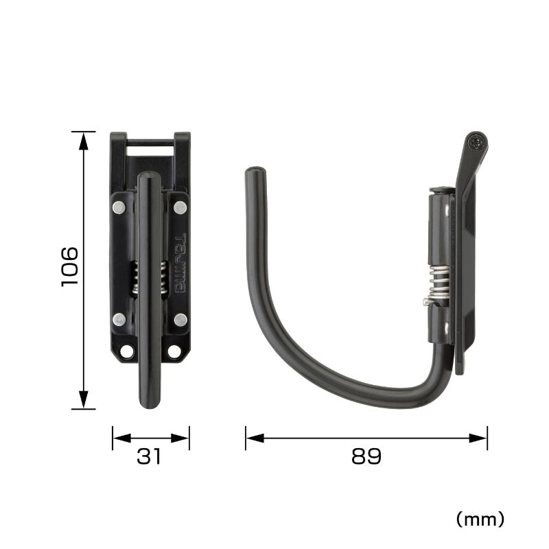 タジマ カスタムセフホルダー用工具ホルダースチールJフック
