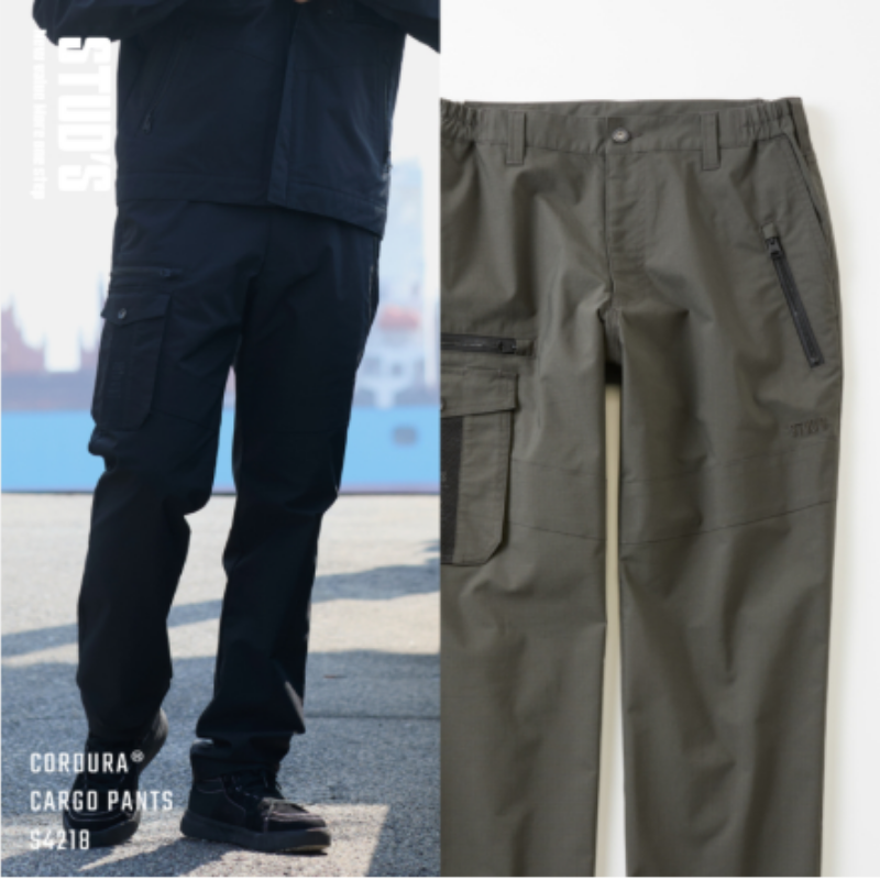 STONE  21,22AW ストレッチカーゴ 29サイズ STUD'S スタッズ CORDURA?? NYCO ストレッチカーゴパンツ S4218