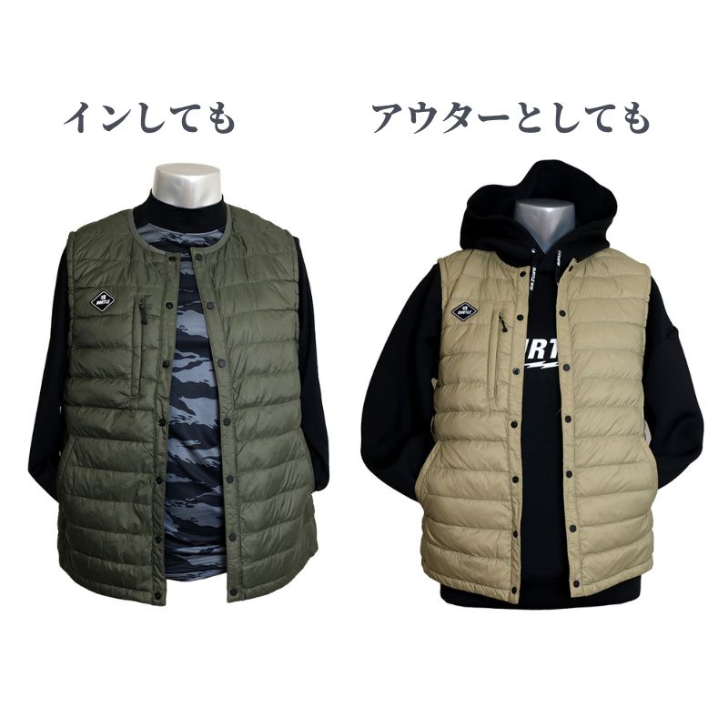 バートル BURTLE ダウンベスト 3254