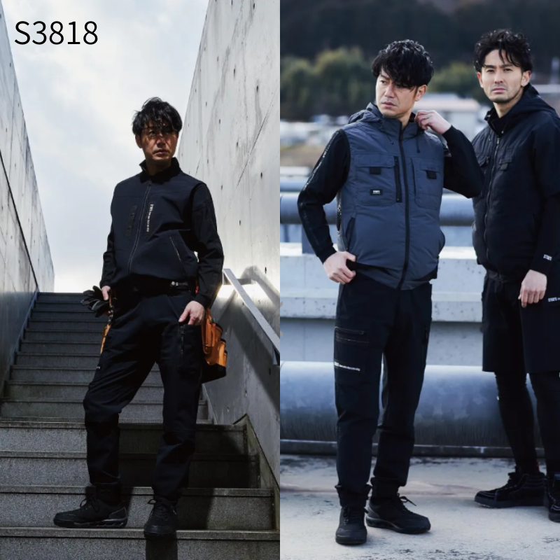スタッズ（STUD'S）CORDURA?? 縦横ストレッチ ジョガーパンツ S3818