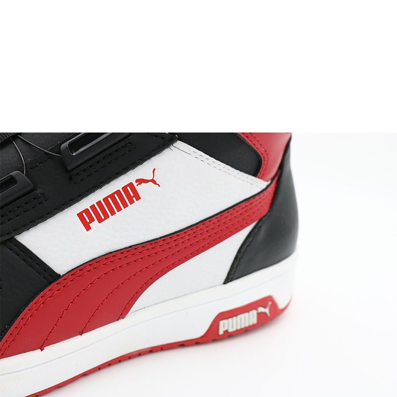 PUMA SAFETYERONTCOURT DISC MID プーマ安全靴 No.63.212.ブラック